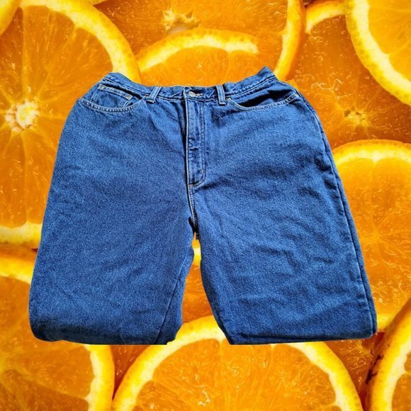 LL Bean Fleece Lined Relaxed Fit Jeans‎ Size 14 - Picture 3 of 4